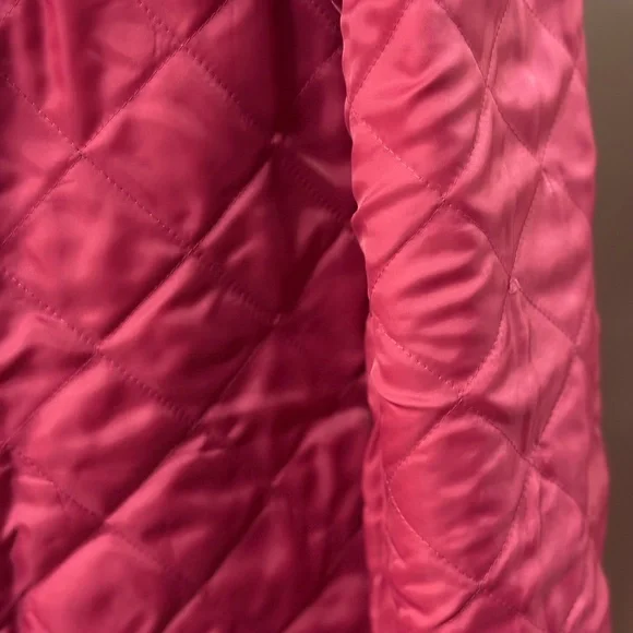 Isaac Mizrahi Hot Pink Wool-Blend Hooded Coat - Picture 11 of 14